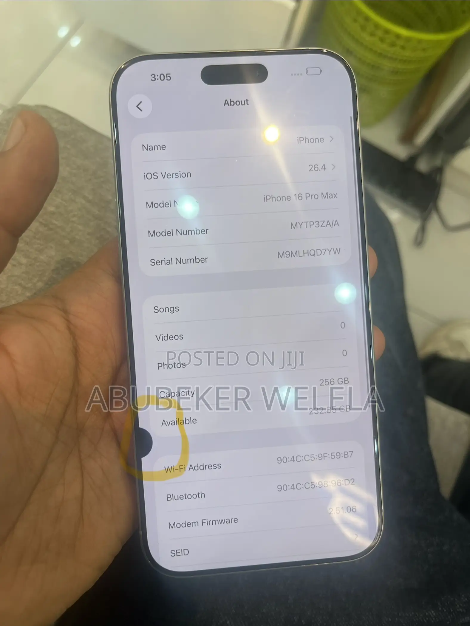 Apple iPhone 16 Pro Max 256 GB Gray