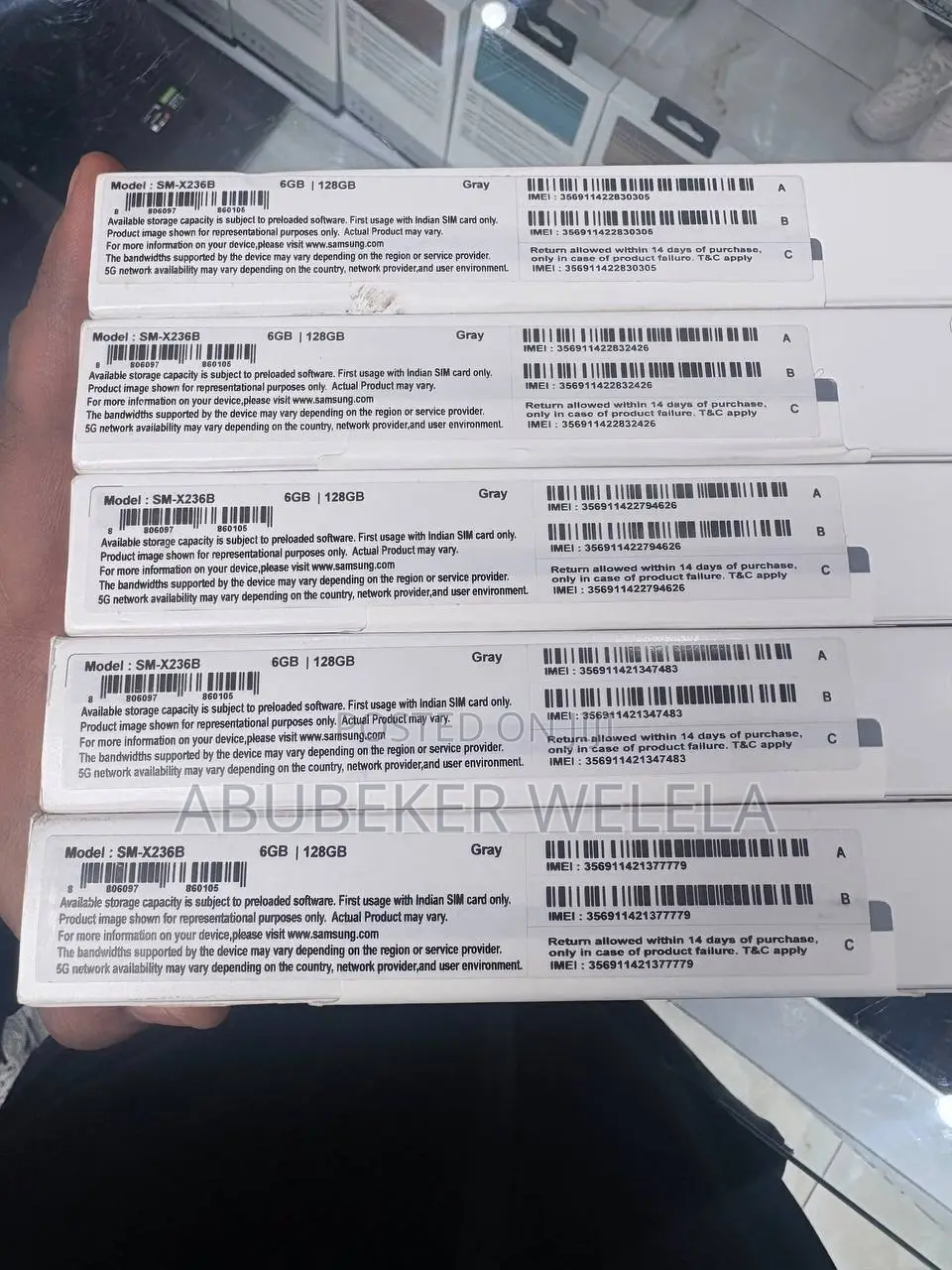 New Samsung Galaxy Tab A11+ 128 GB