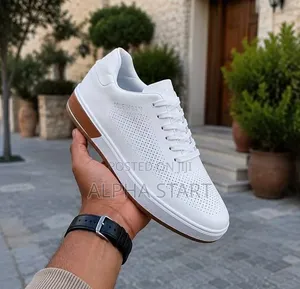 Coleehan White Flat Lather Shoes for Lather Flat Shoes for Man's