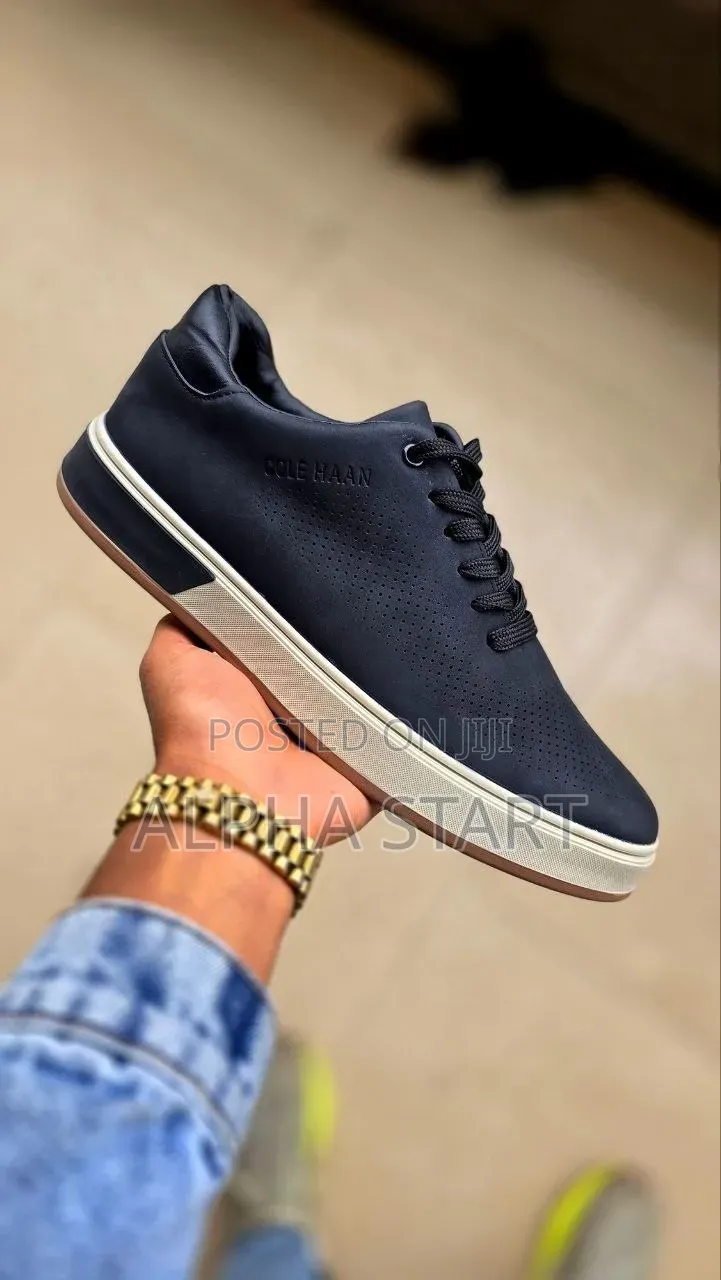 Cole Hanan Flat Lather Shoes Master Quality Flat Shoes
