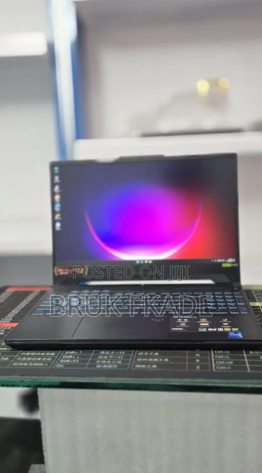 New Laptop Asus TUF Gaming A15 16GB Intel Core i7 SSD 1T
