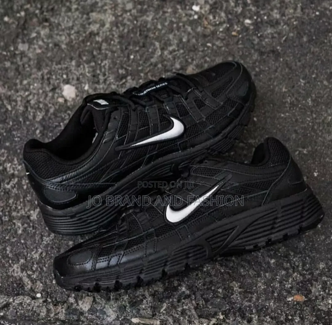 Nike #P6000 "Off #Noir #Metallic Silver" Unisex Sneaker Shoes