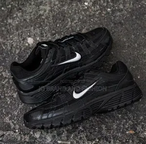 Nike #P6000 "Off #Noir #Metallic Silver" Unisex Sneaker Shoes