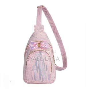 Cute Pink Kid's Mini Cross Backpack