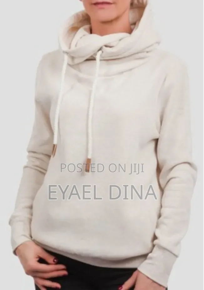Crossover High-Neck Hoodie