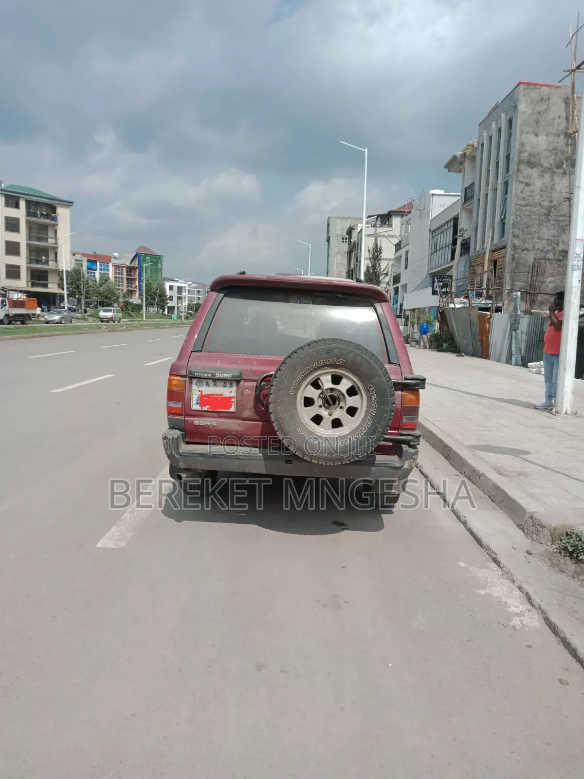 Toyota Hilux Surf 1992 Red