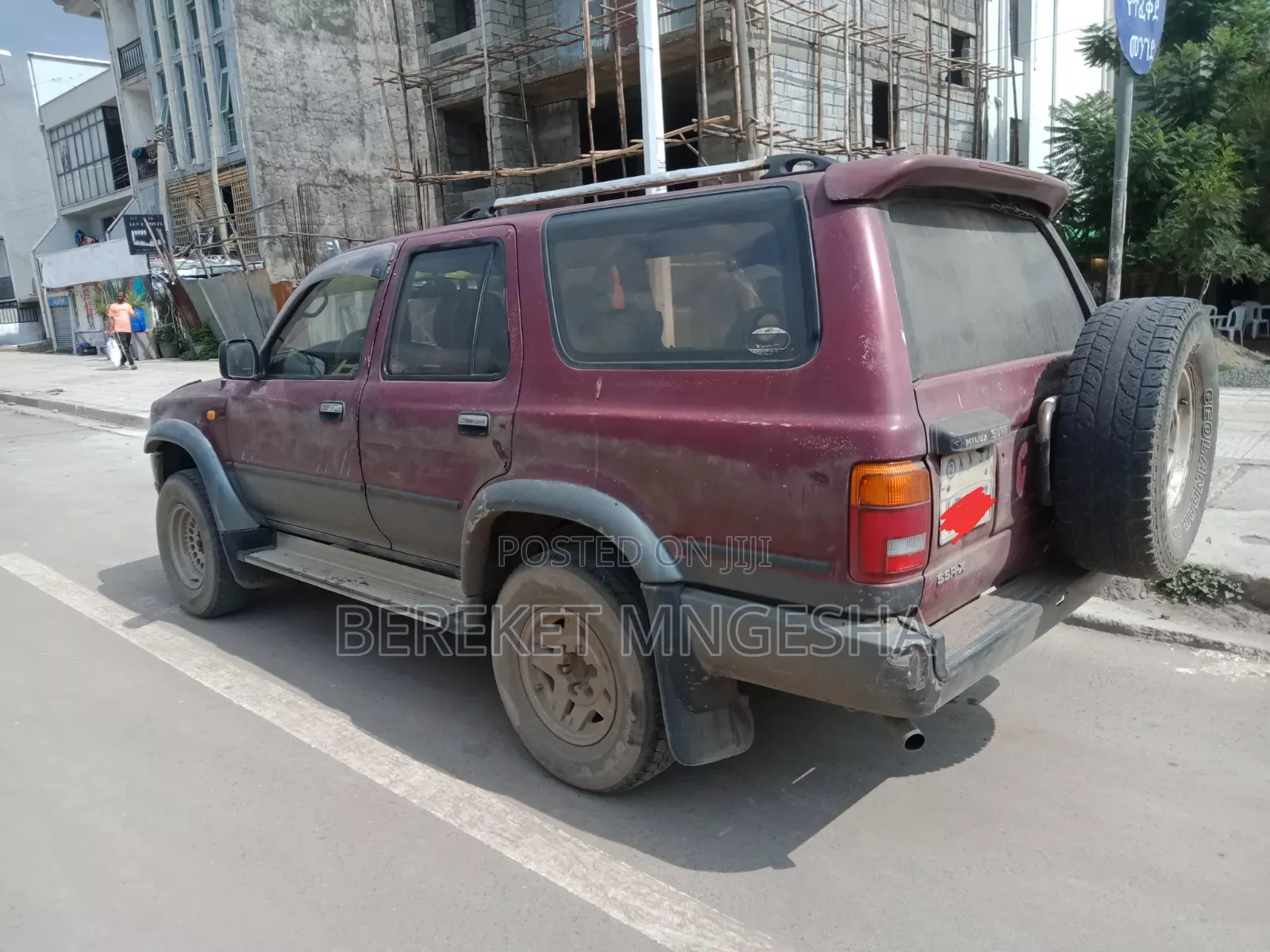 Toyota Hilux Surf 1992 Red