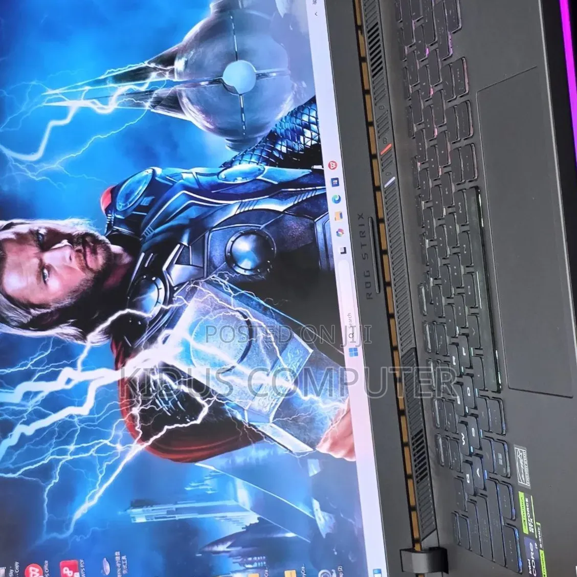 New Laptop Asus ROG Strix G16 G614 16GB Intel Core i9 SSD 1T