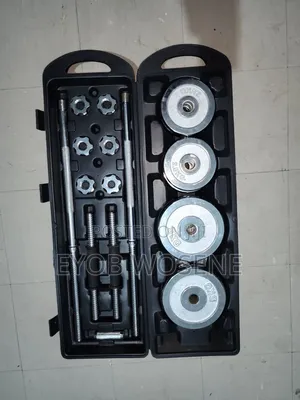 50KG Chrome Barbell Dumbbell Set for Sale Free Delivery
