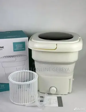 Large Size ተጣጣፊ የልብስ ማጠቢያ ማሽን Folding Washing Machine/ Free Delivery