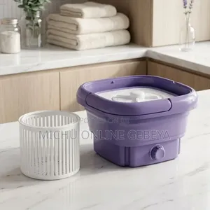Large Size ተጣጣፊ የልብስ ማጠቢያ ማሽን Folding Washing Machine/ Free Delivery