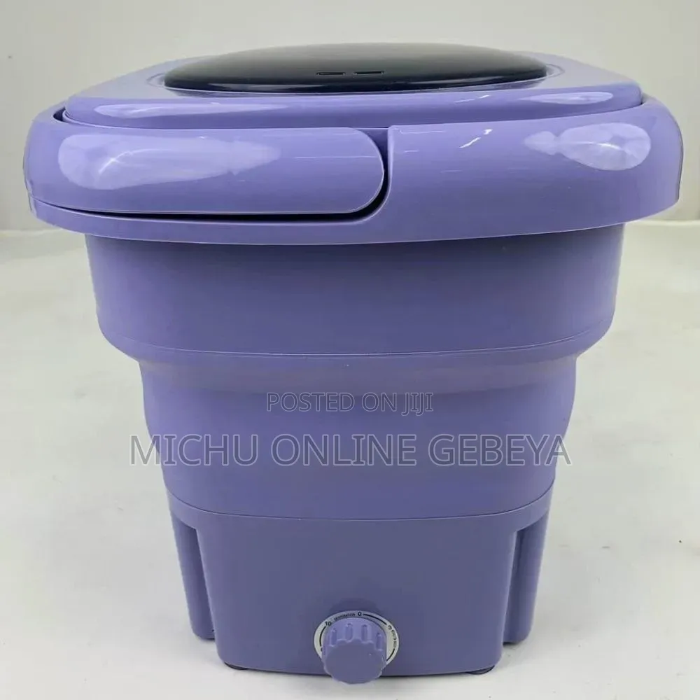 Large Size ተጣጣፊ የልብስ ማጠቢያ ማሽን Folding Washing Machine/ Free Delivery