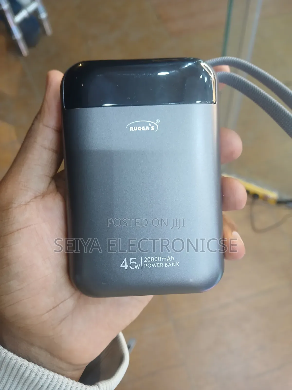 Ruggas Power Bank 20,000mAh Fast-Charging 22.5W