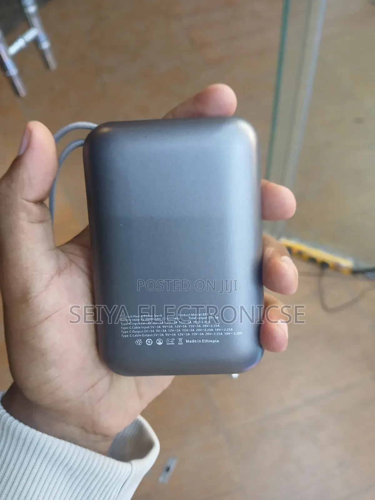 Ruggas Power Bank 20,000mAh Fast-Charging 22.5W