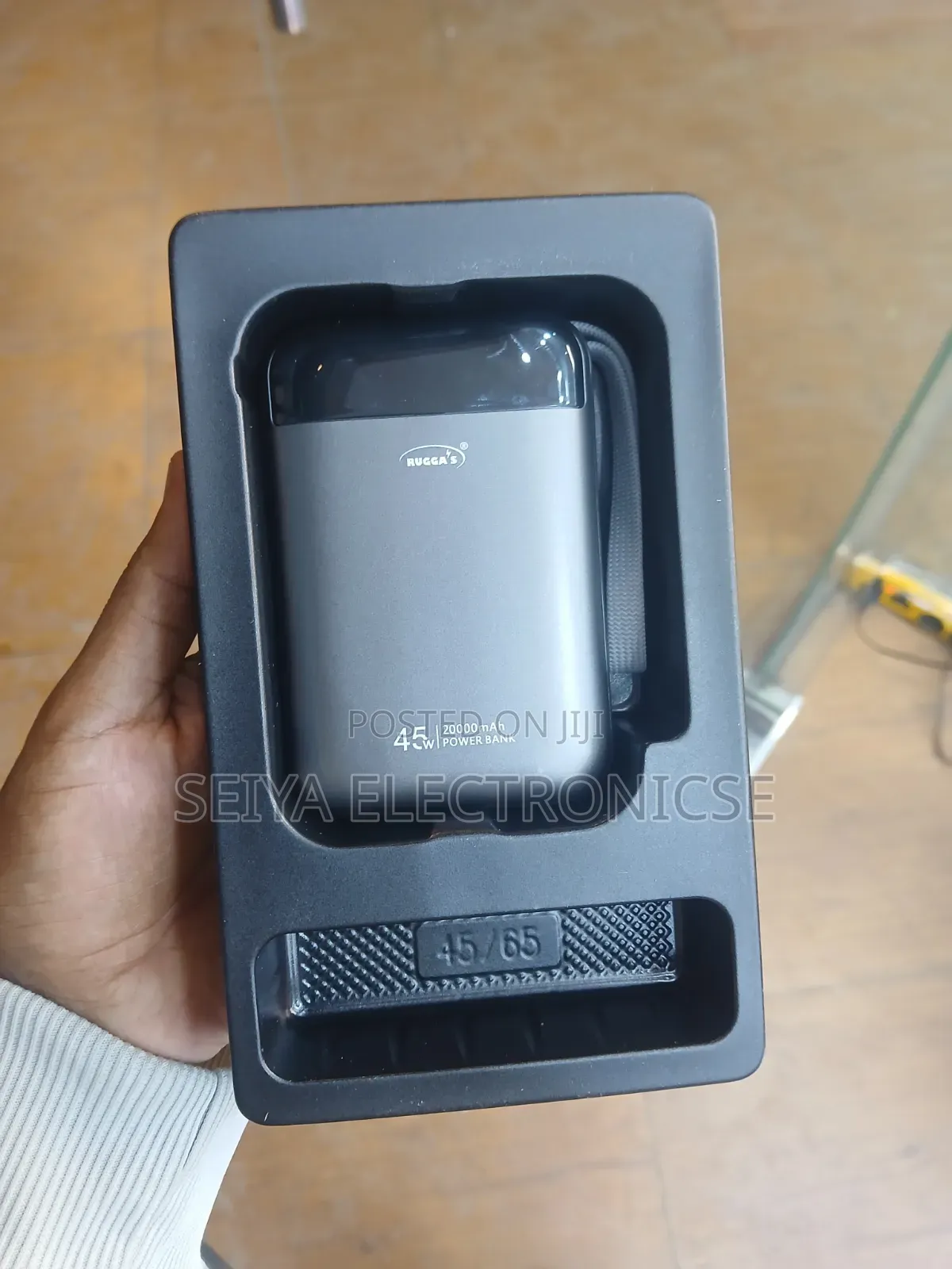 Ruggas Power Bank 20,000mAh Fast-Charging 22.5W