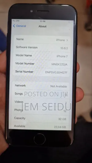 Apple iPhone 7 32 GB Black