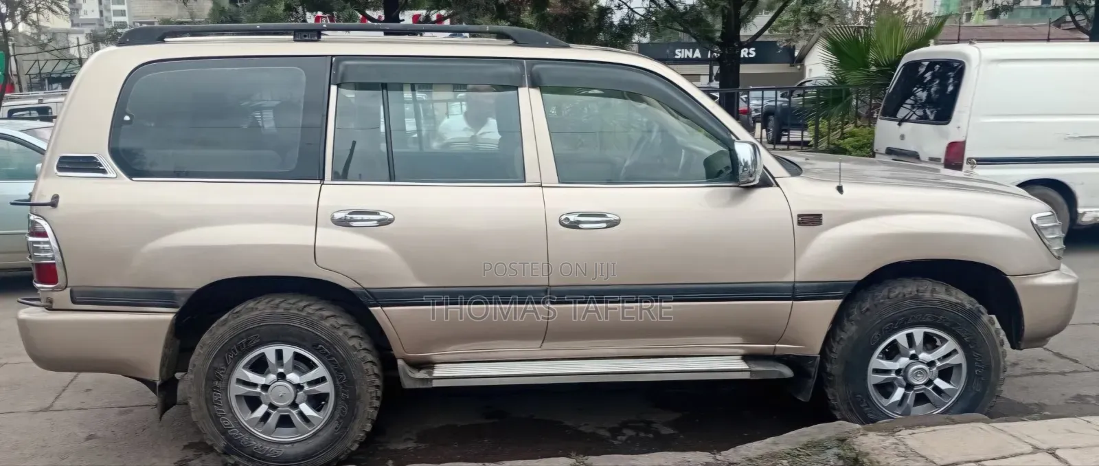 Toyota Land Cruiser 2003 Beige