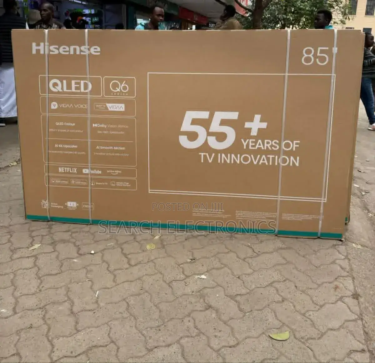 Hisense Qled Fremless 85 Inch Televishion