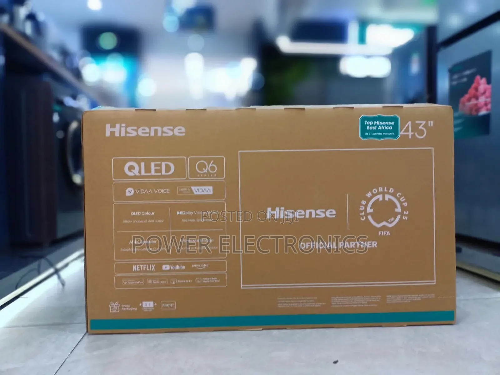 Hisense Fremless Android 43 Inch TV