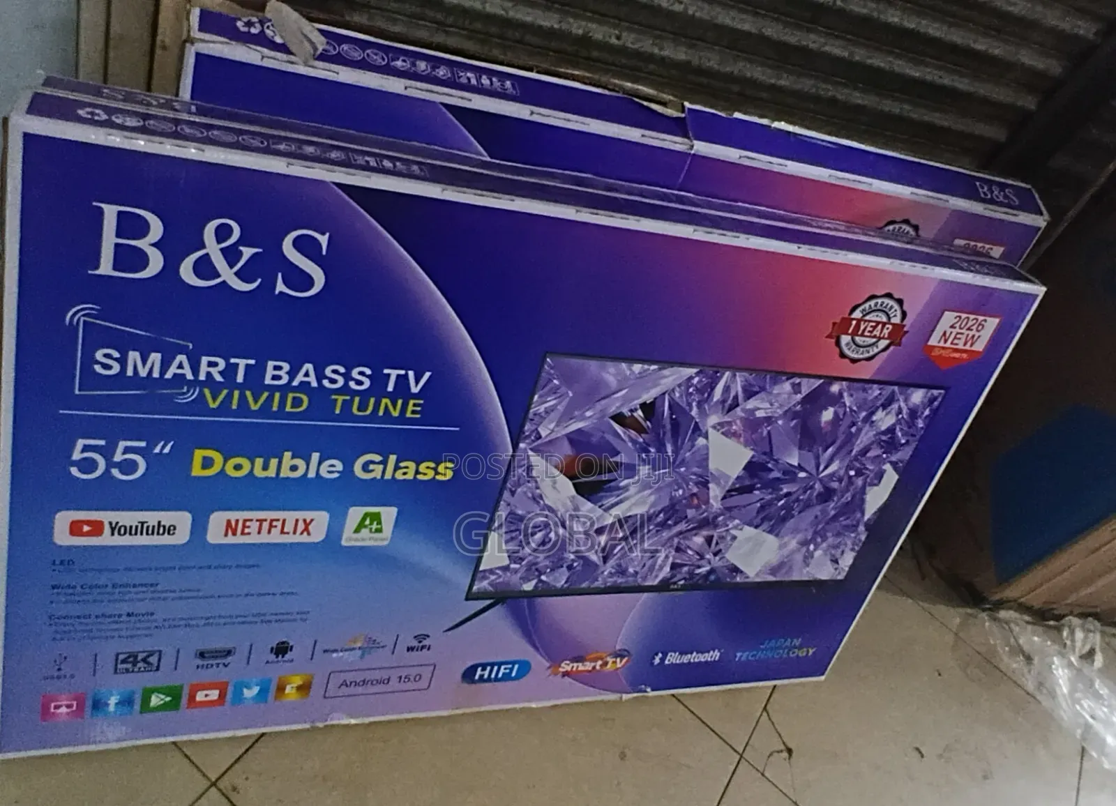 55-Inch B S ስማርት ቴሌቪዥን