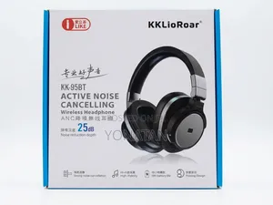 KKLioRoar KK-95BT Active Noise Cancelling Wireless Headphones
