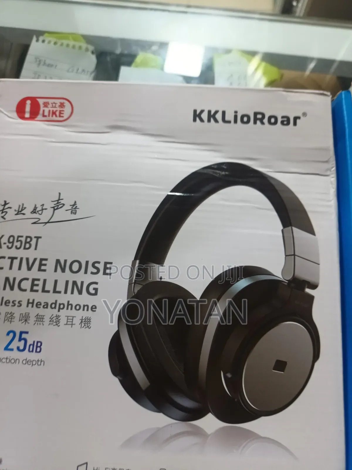 KKLioRoar KK-95BT Active Noise Cancelling Wireless Headphones