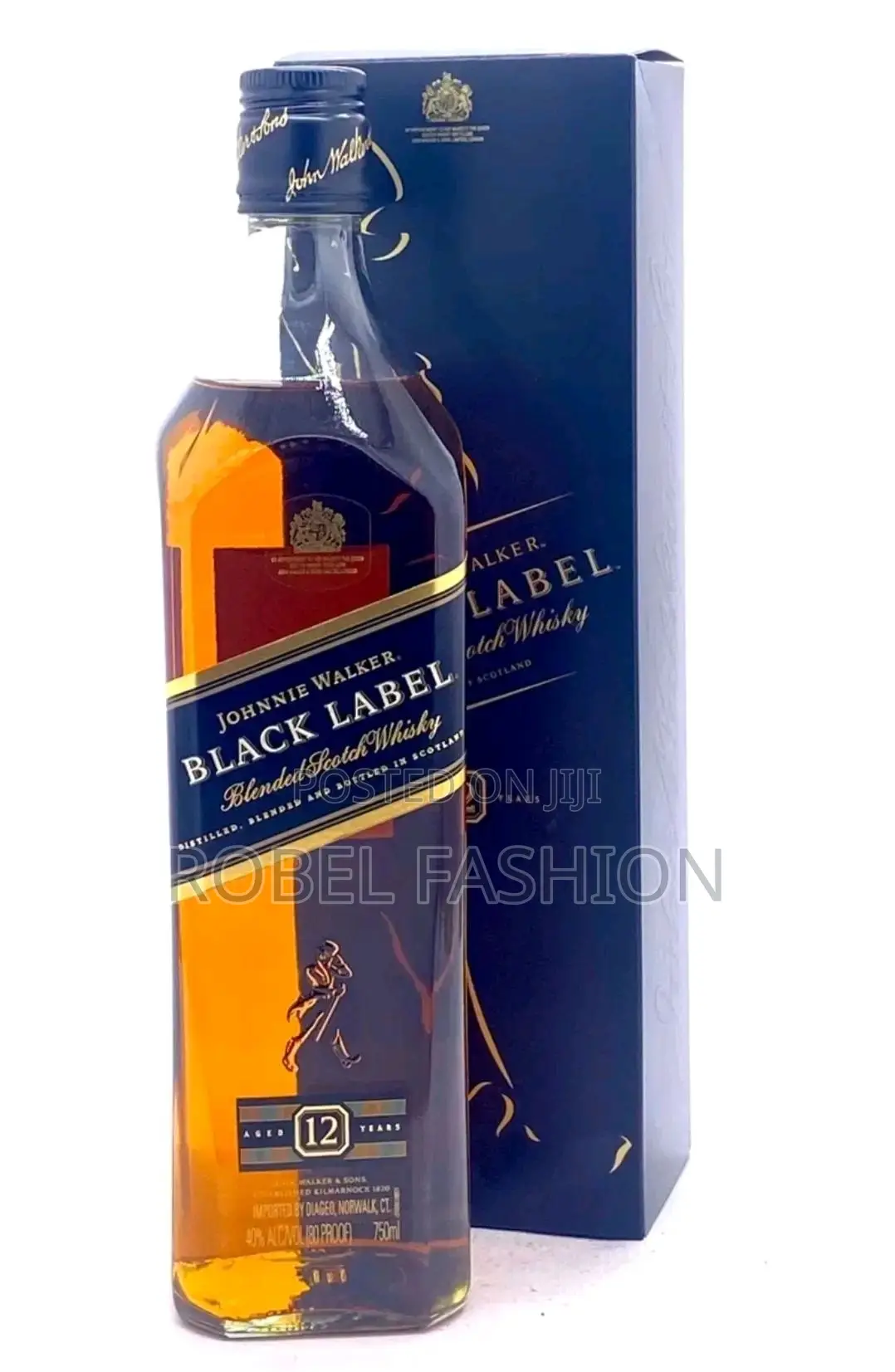 Whisky Black Label Whisky ብላክ ሌብል ዊስኪ ውስኪ ለሽምግልና የሚሆን Johnnie Walker