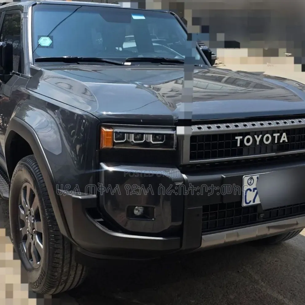 Toyota Land Cruiser Prado 2024 Matt Black