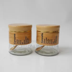 9 በ 1 የሆነ የቅመማ ቅመም ማስቀመጫ 9Pcs Glass Storage Jar Set/ Free Delivery