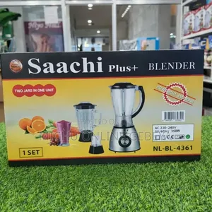 Saachi Plus+ Countertop Blender/ Juicer Set/Free Delivery