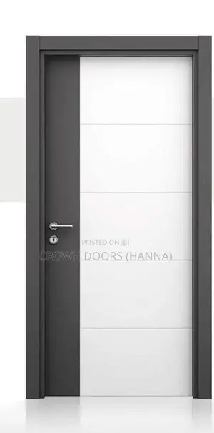Wooden Doors Made of Natural Stone and Wooden Fiber.