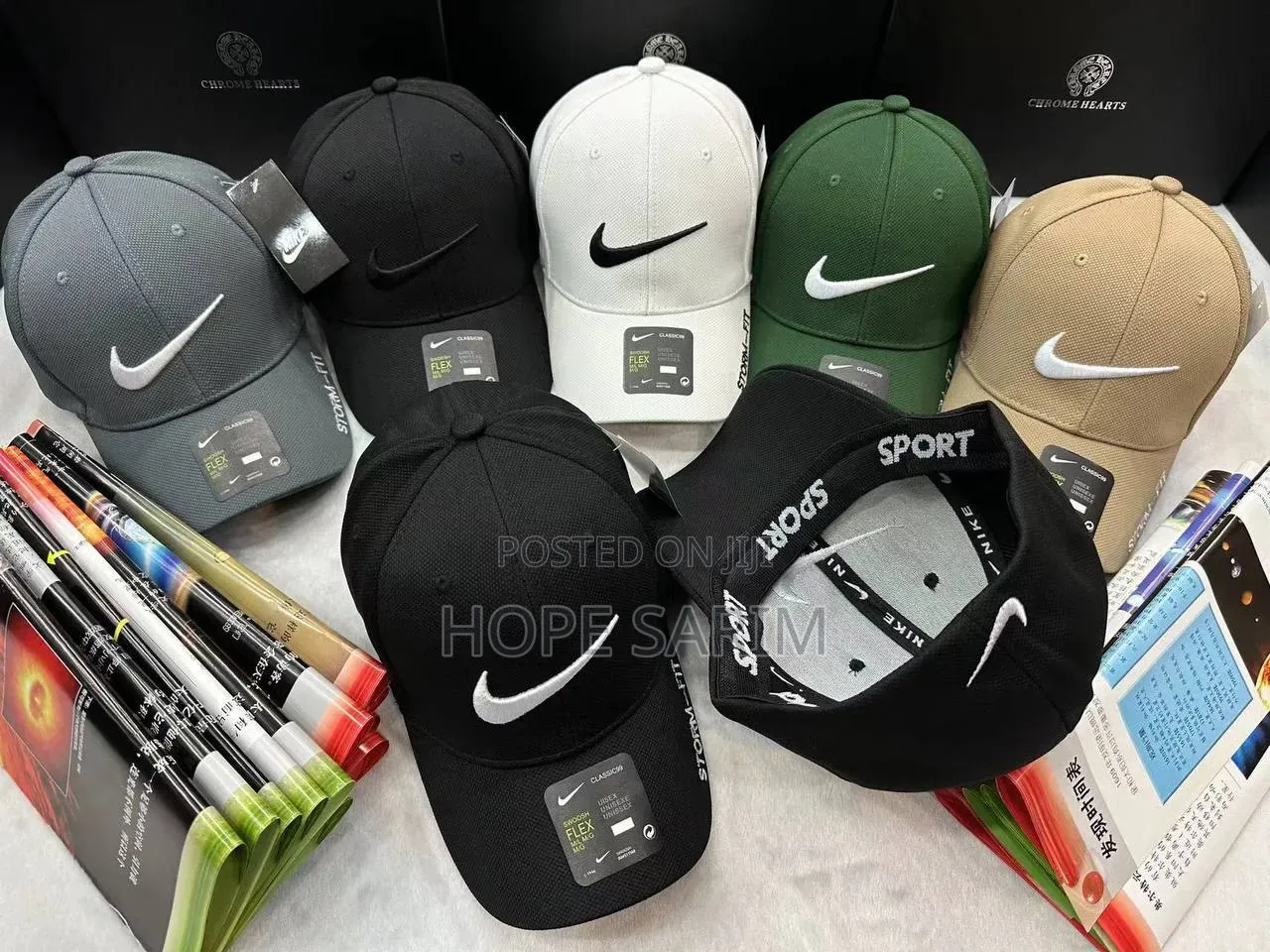 Nike Storm-Fit Athletic Caps: