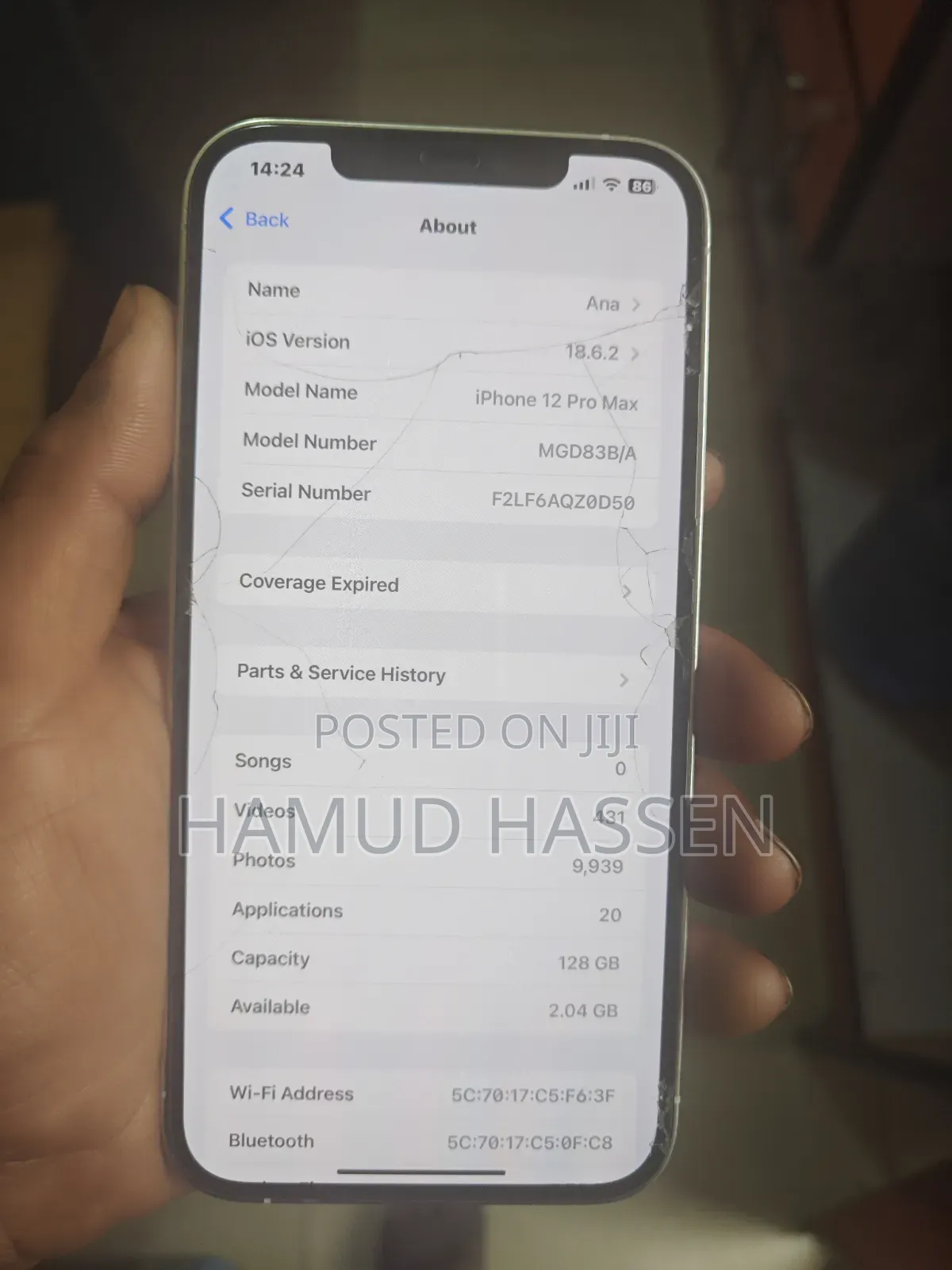 Apple iPhone 12 Pro Max 128 GB White