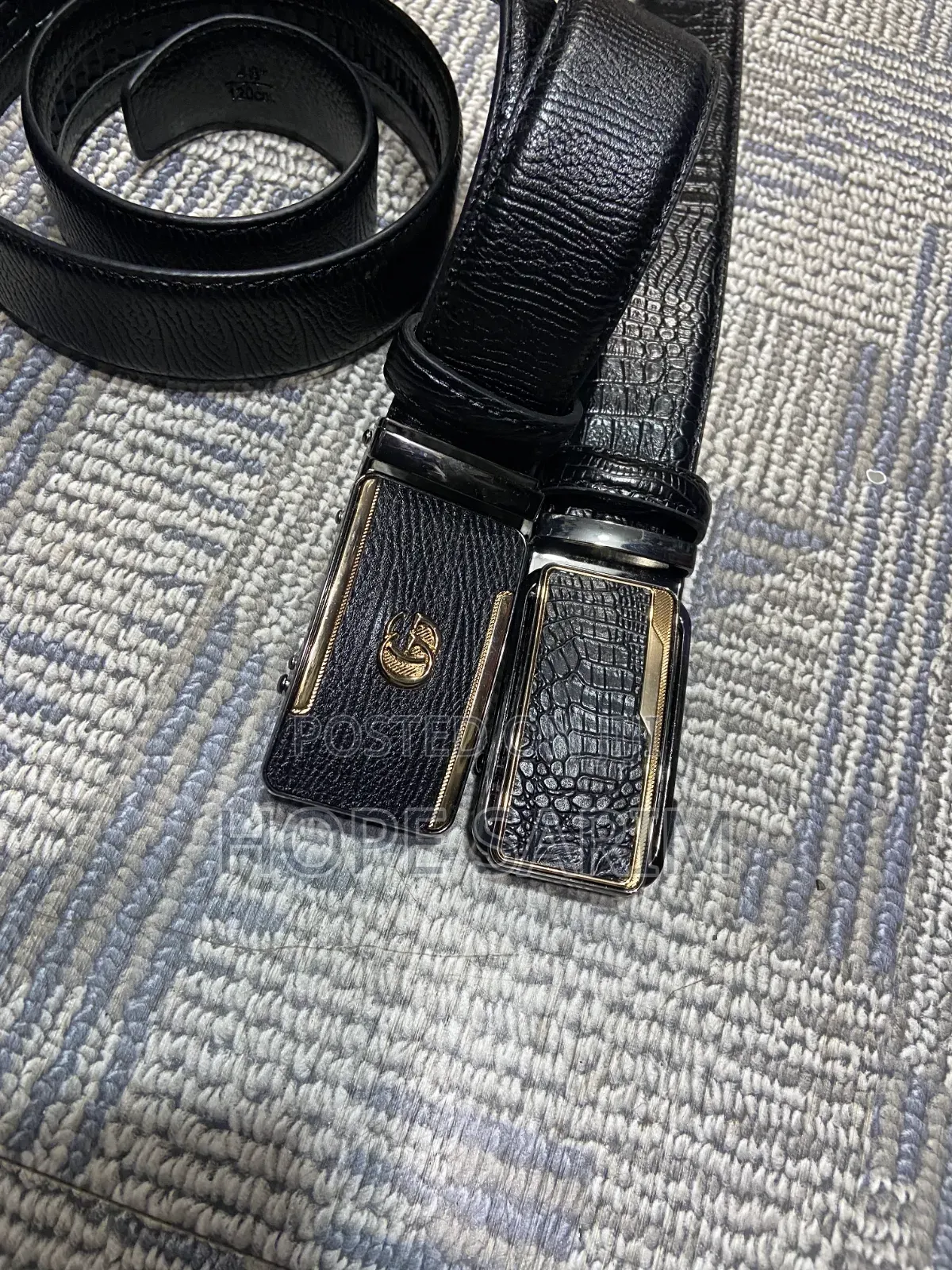Luxury Automatic Leather Belts: