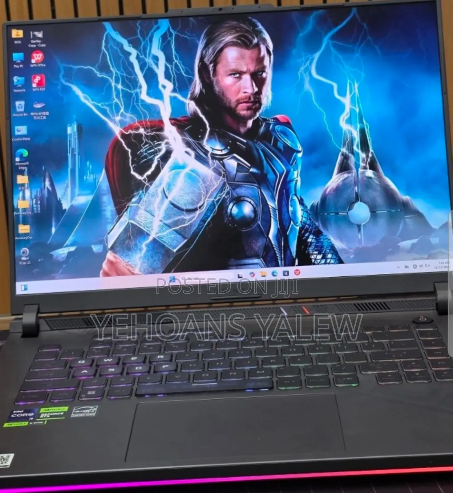 New Laptop Asus ROG Strix G15 16GB Intel Core i9 SSD 1T