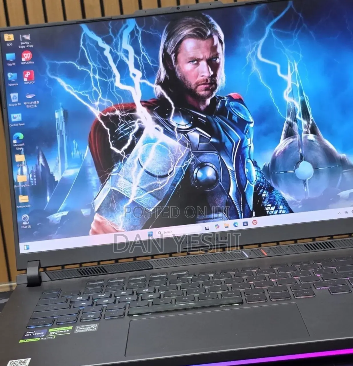 New Laptop Asus ROG Strix G15 16GB Intel Core i9 SSD 1T
