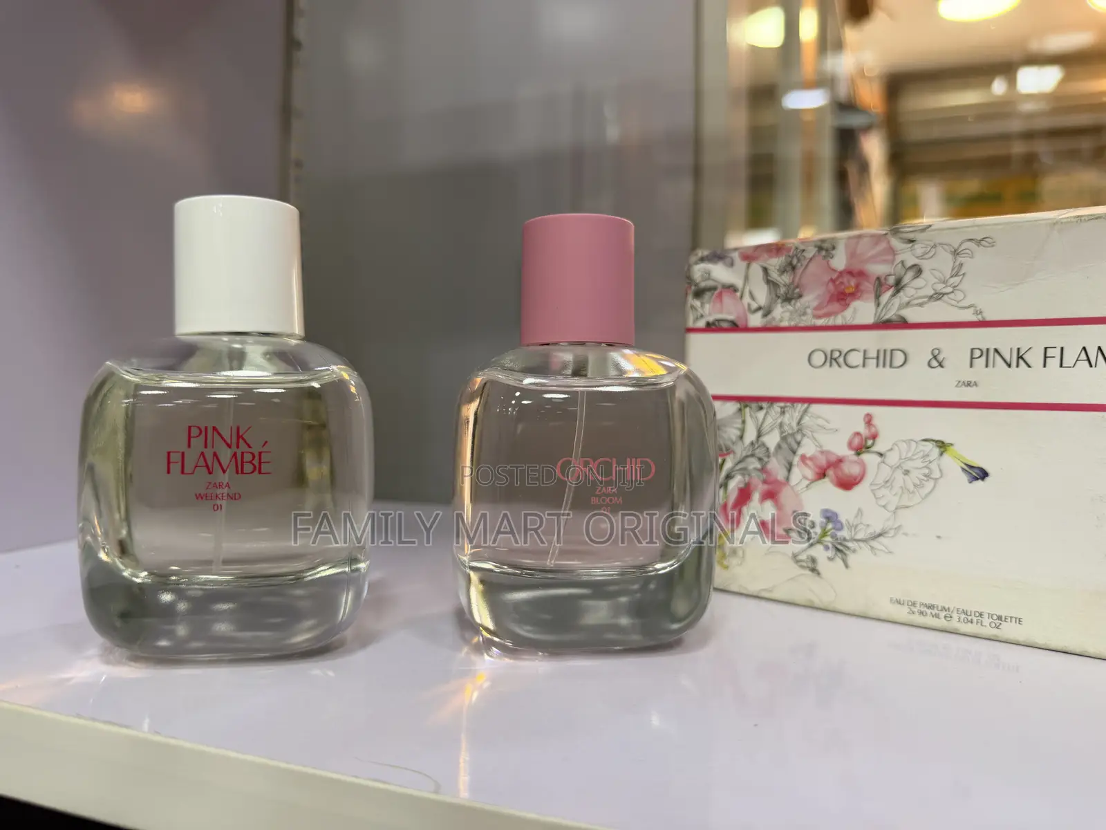 Zara Orchid Pink Flambé Gift Set