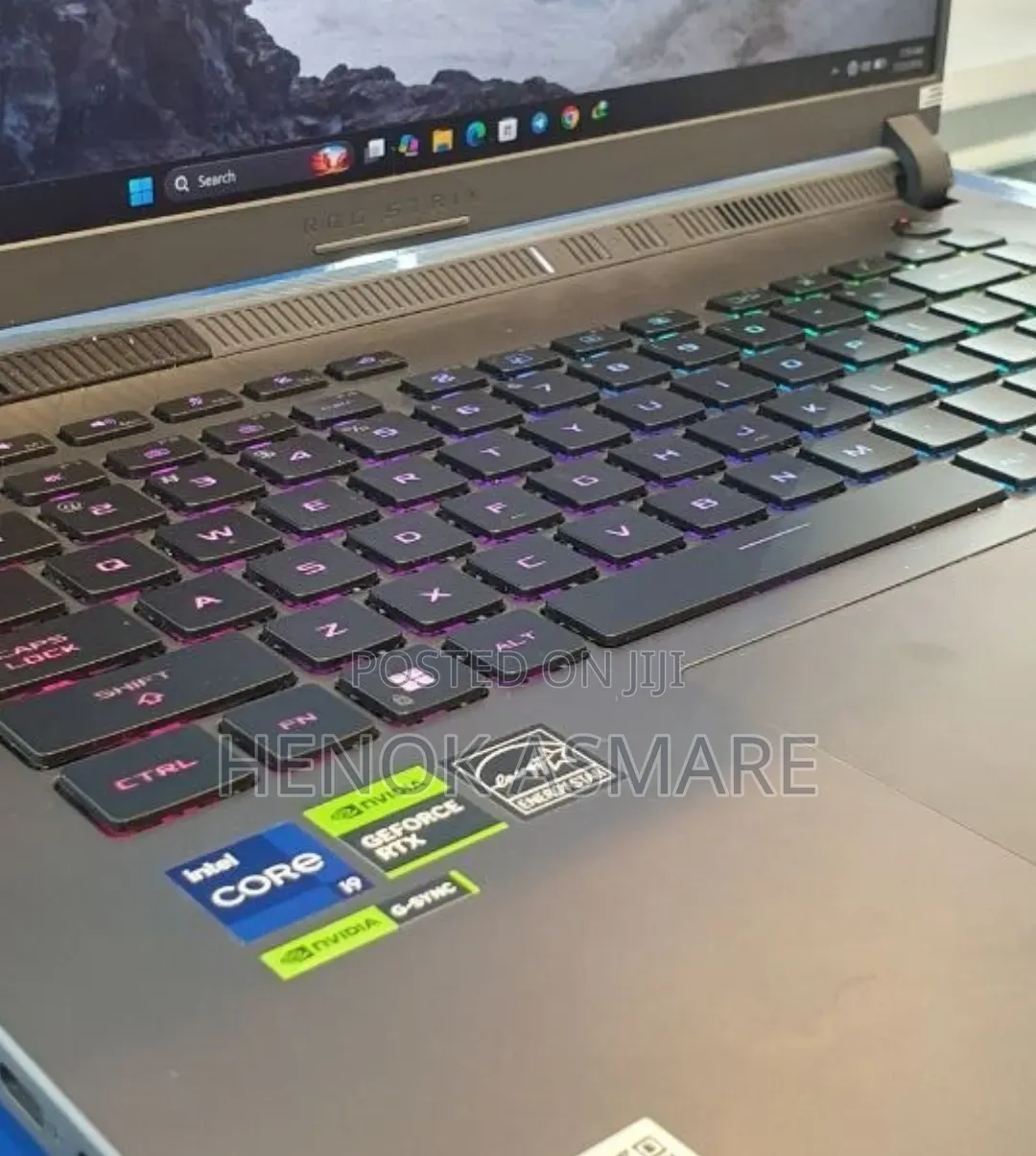 New Laptop Asus ROG Strix G15 16GB Intel Core i9 SSD 1T