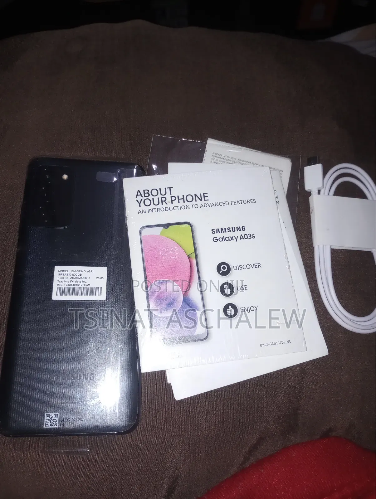 New Samsung Galaxy A Black