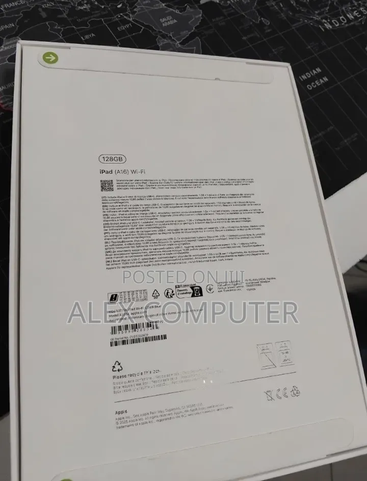 New Apple iPad (2025) 128 GB