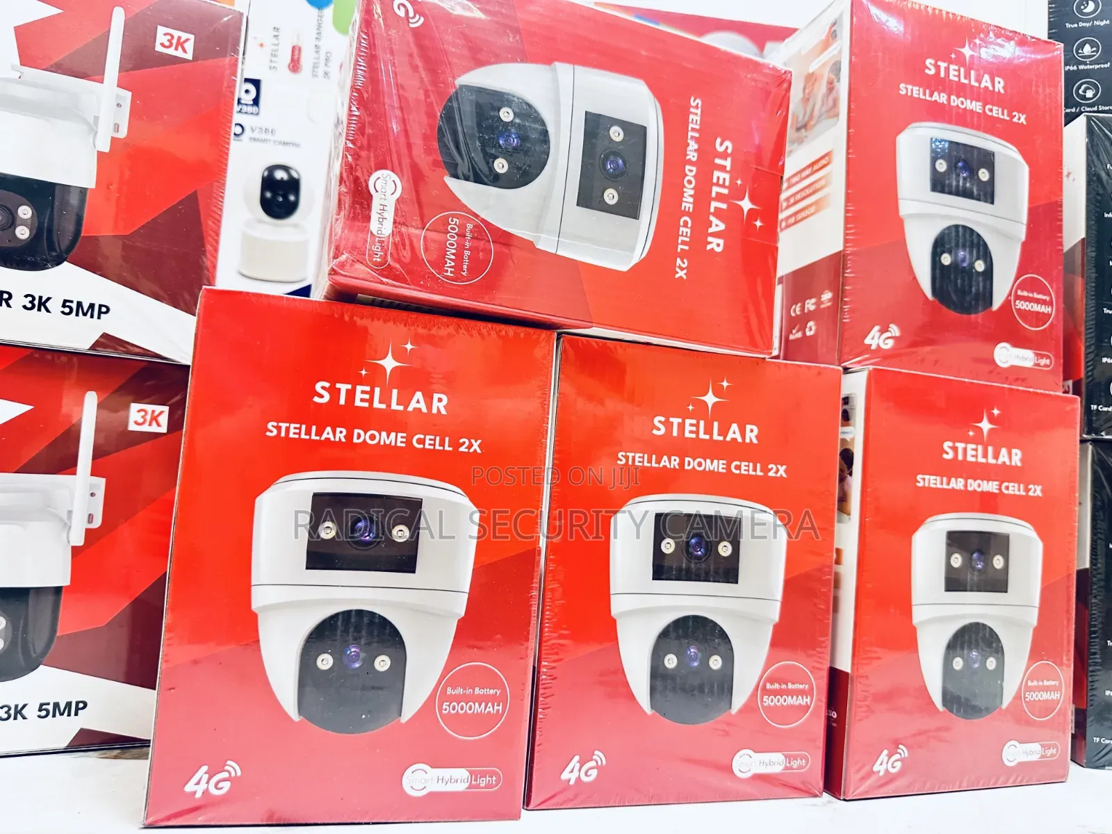 Security Camera With Sim Card 4G Home Double Lens Original