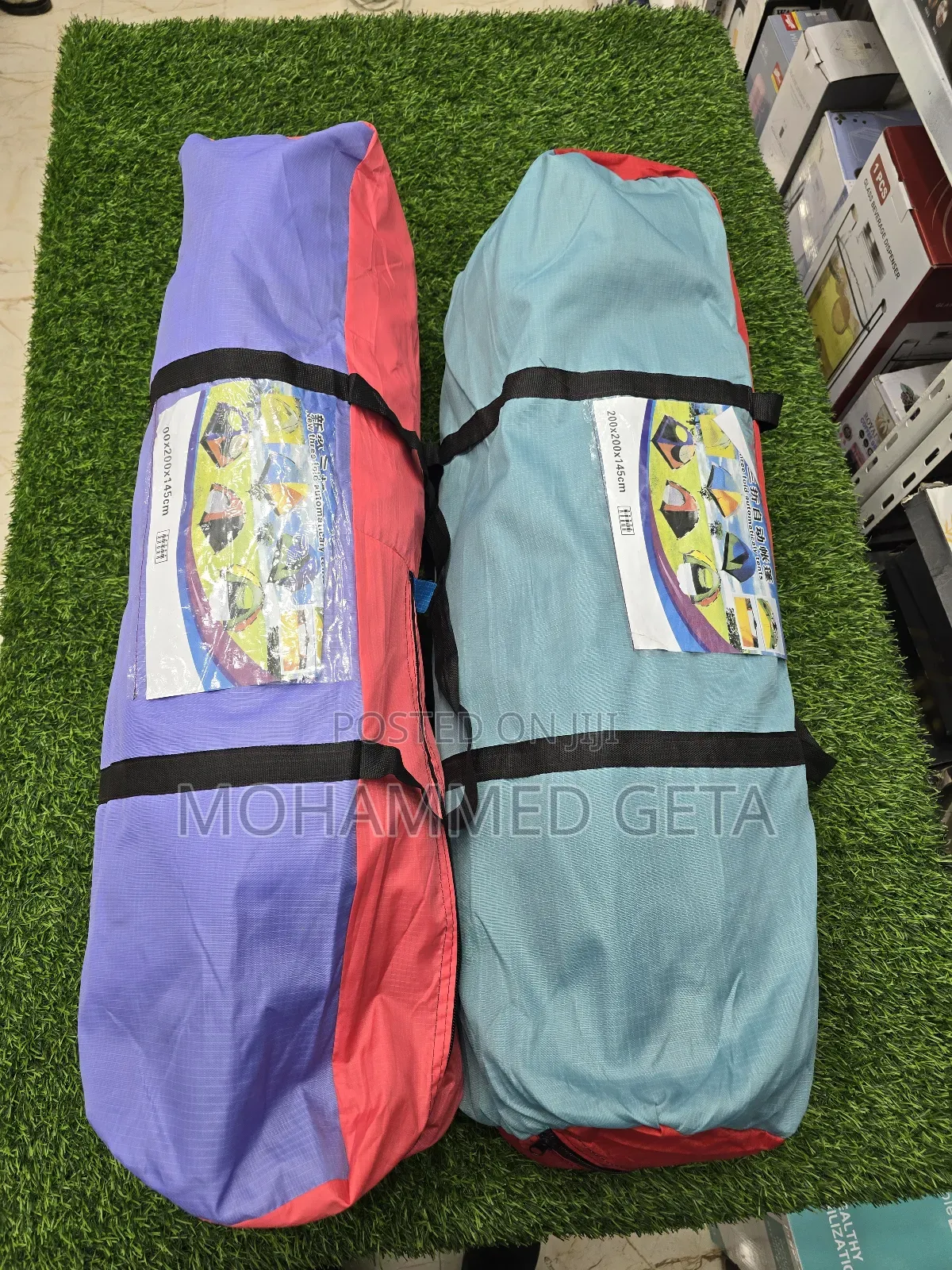 Automatic Travel Tent የጉዞ ድንኳን 5ሰው መያዝ የሚችል