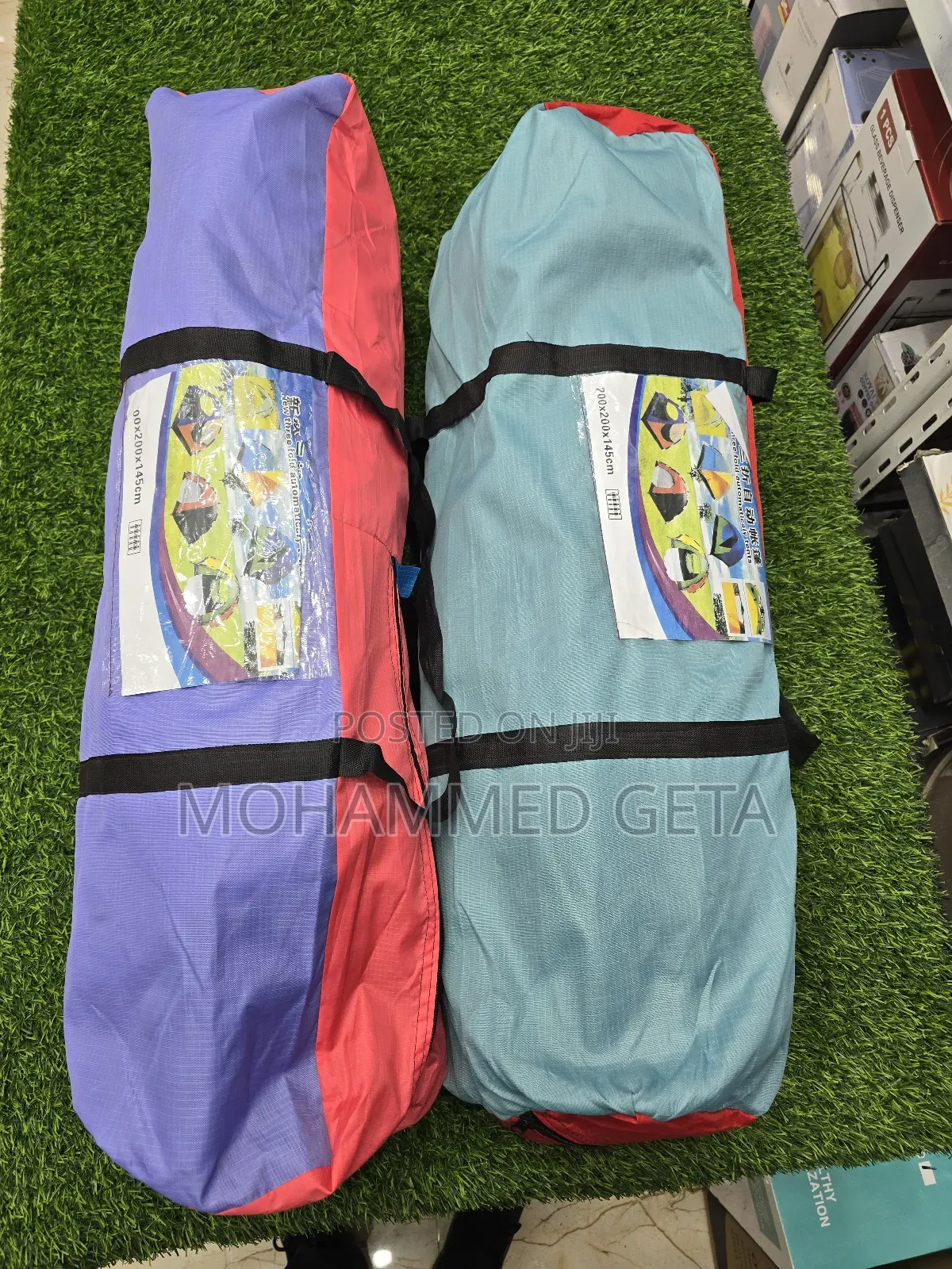 Automatic Travel Tent የጉዞ ድንኳን 5ሰው መያዝ የሚችል