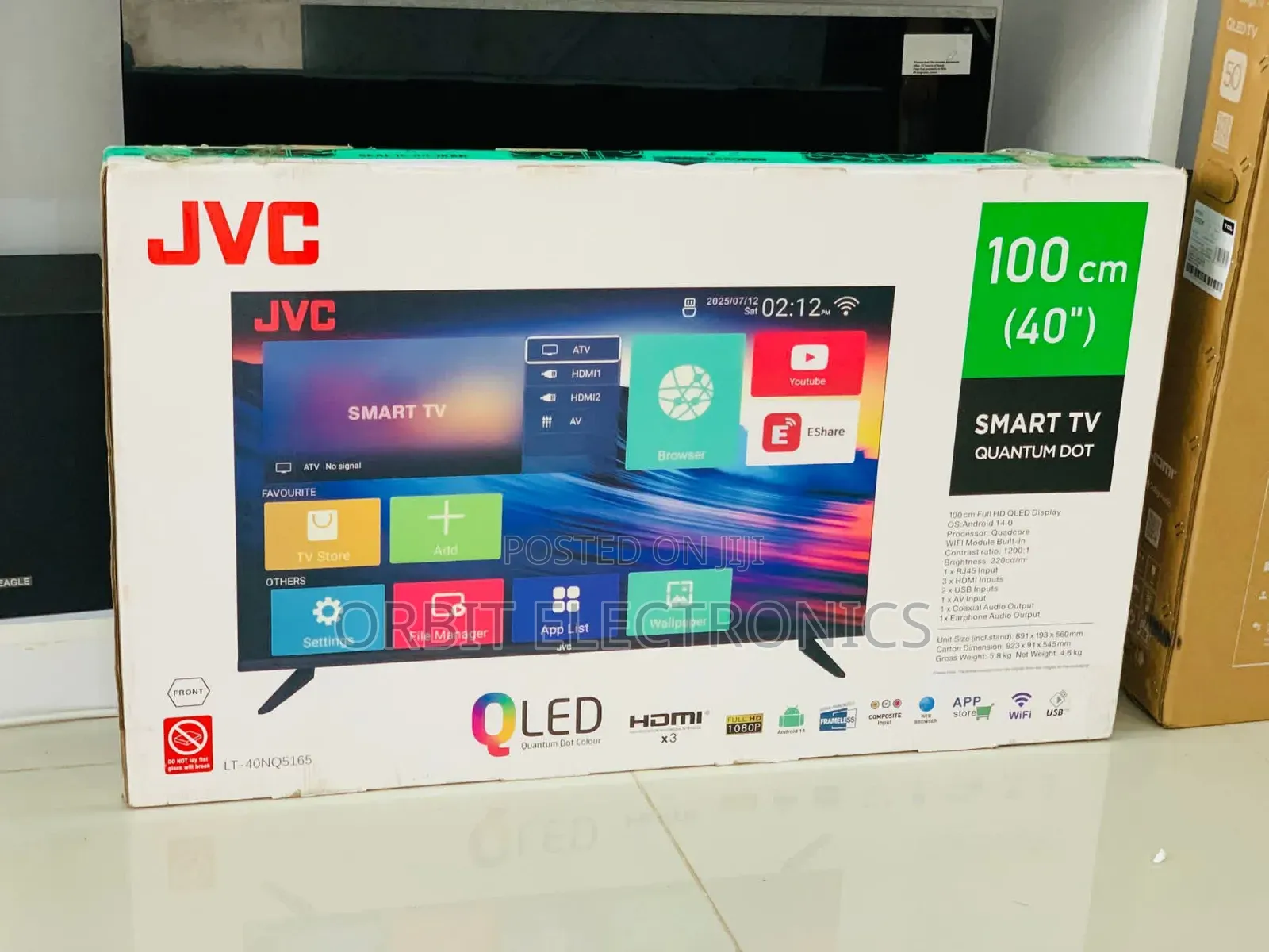 JVC 43 Inch Smart TV