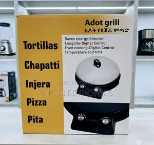 Cooking the Adot Grill Digital Electric Injera Metad Flatbread Maker