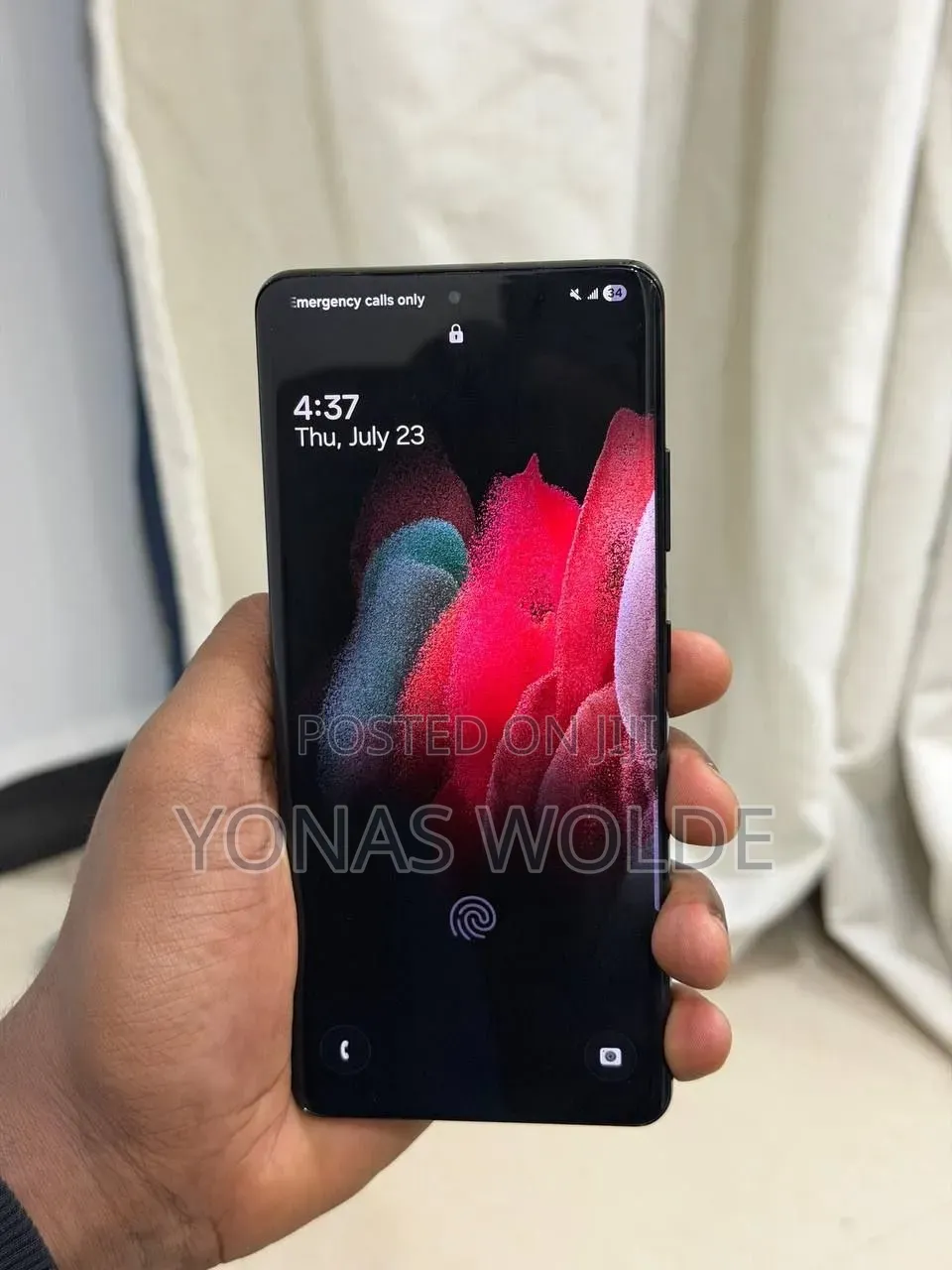 New Samsung Galaxy S21 Ultra 5G 256 GB Black
