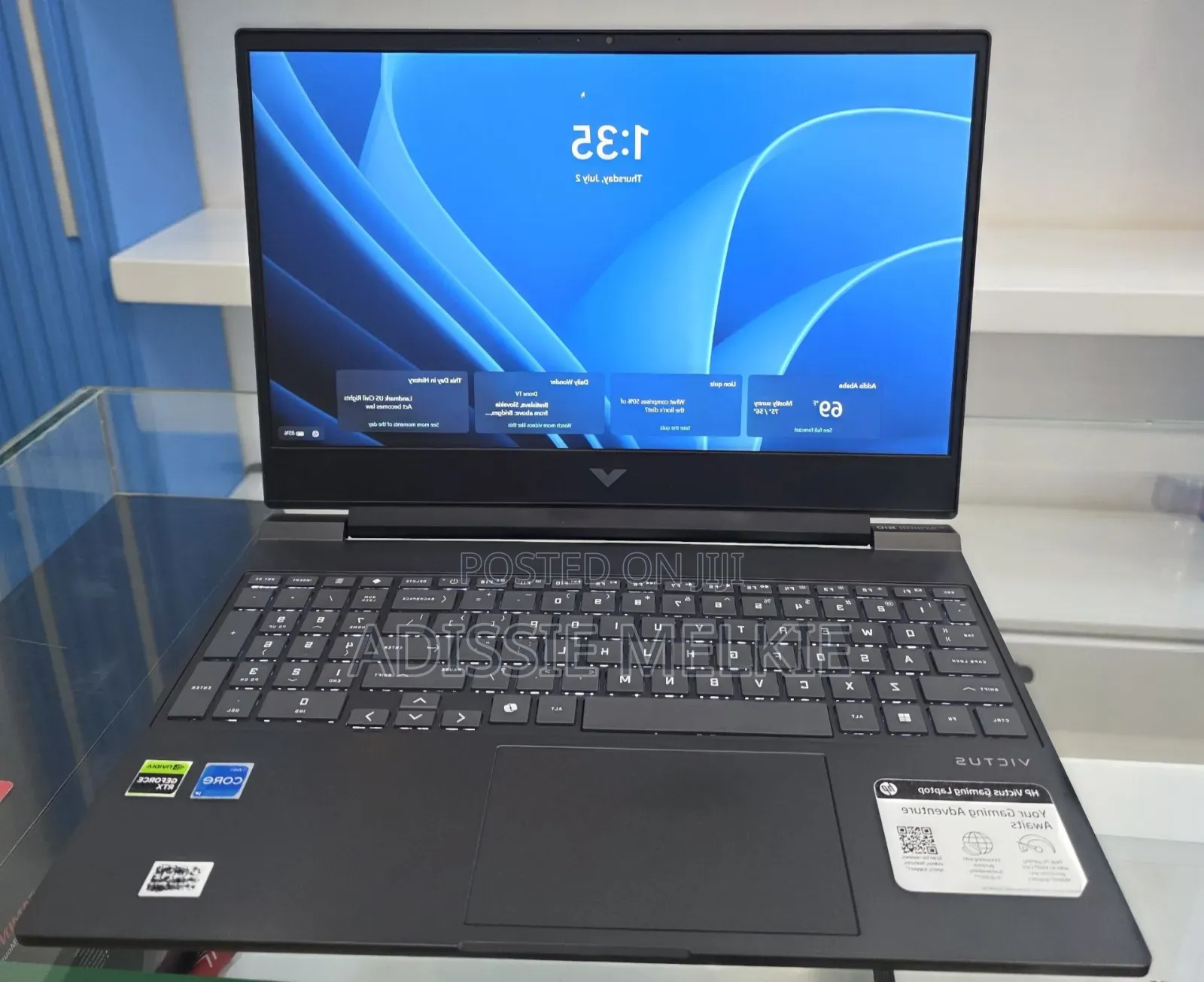 New Laptop HP Victus 15 16GB Intel Core i5 SSD 512GB