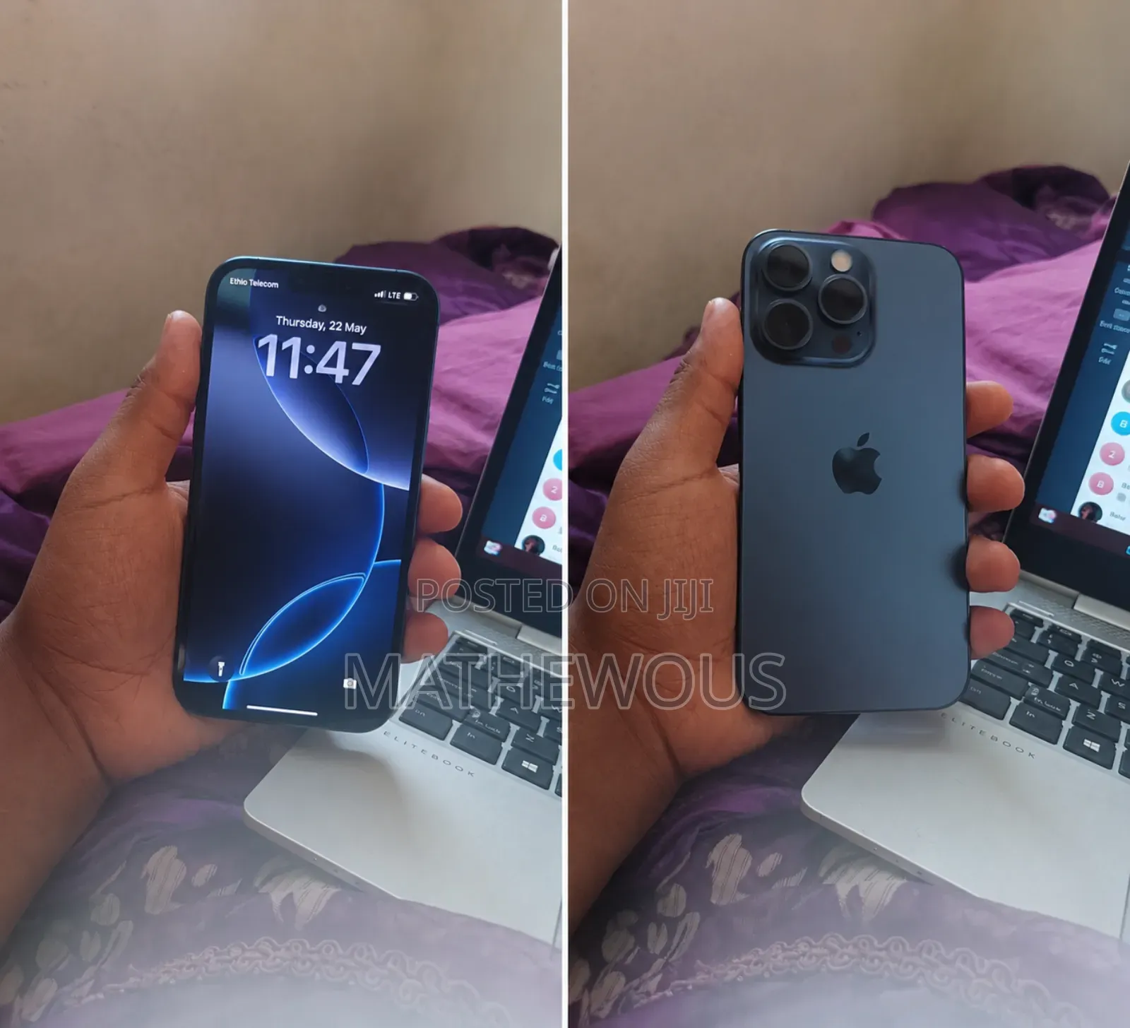 Apple iPhone 15 Pro Max 256 GB Blue