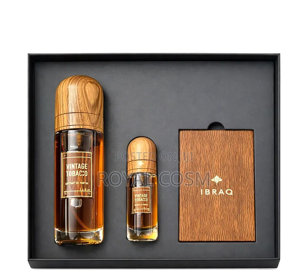 Ibraq Al Qurashi Vintage Tobacco Gift Set Unisex Perfumes