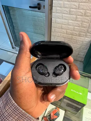 Black Mini Hearing Aid